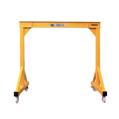 Gantry crane on casters - 800  - HADEF - for workshops