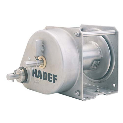 Manual winch - 190/94 - HADEF - wire rope / gear / stainless steel