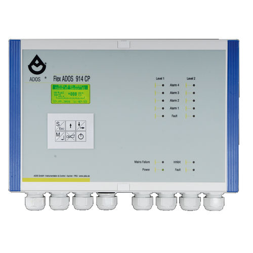 Gas detector control unit - FlexADOS 914 CP - ADOS GmbH, Mess- und Regeltechnik