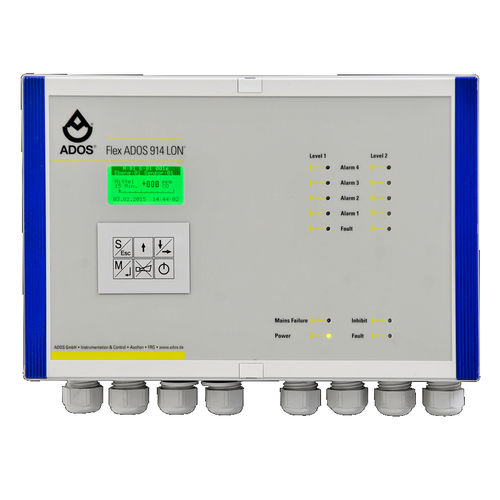 Gas detector control unit - FlexADOS 914 LON® - ADOS GmbH, Mess- und Regeltechnik