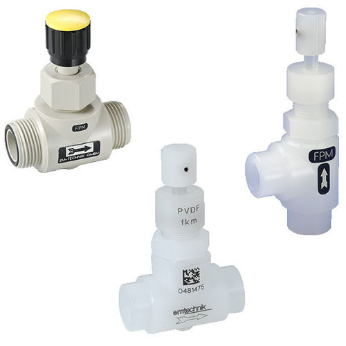 Manual valve - 5L - EM-Technik GmbH - shut-off / regulating / for liquids
