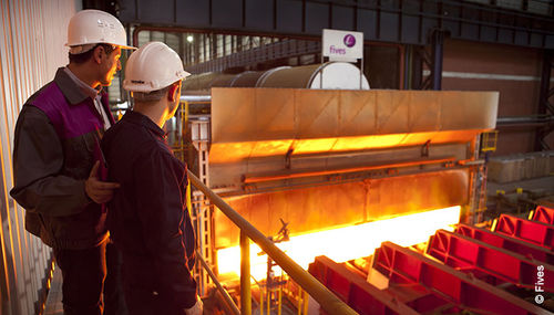 Tunnel furnace - Stein Digit@ - Fives DMS - reheating / electric / pressure