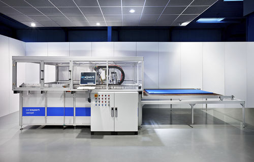 Pure water-jet cutting machine - cut expert variojet - Expert Systemtechnik GmbH - for plastics / textile / for leather