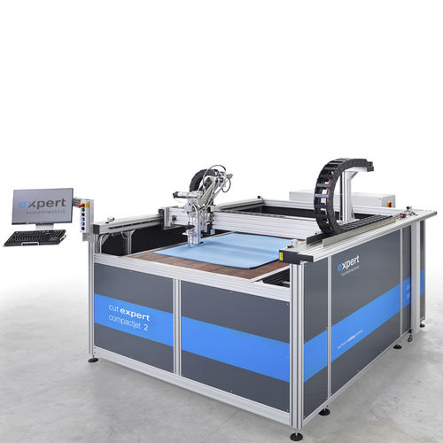 Pure water-jet cutting machine - cut expert compactjet 2 - Expert Systemtechnik GmbH - for plastics / for felts / for carbon fiber