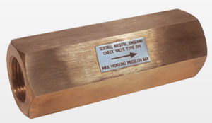 Ball check valve - Seetru Limited - threaded / in-line