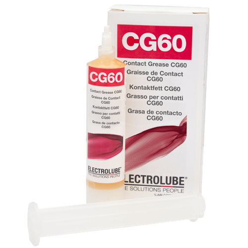 Contact grease - CG60 series - ELECTROLUBE - synthetic / for plastics / for the automotive industry