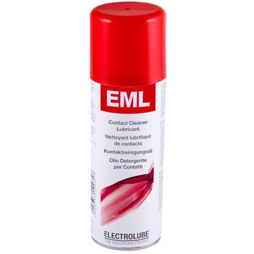 Solventbased detergent EML ELECTROLUBE metal / for electrical contacts / lubricant