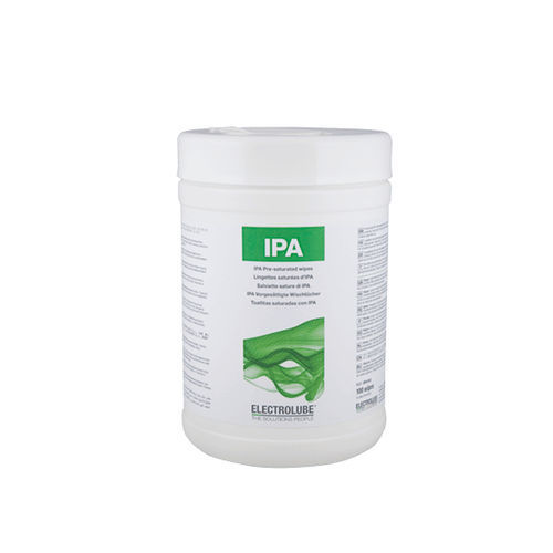 Pre-saturated cleaning wipe - IPA 100 - ELECTROLUBE