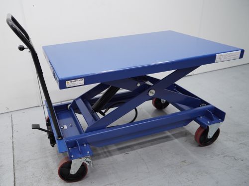 Scissor lift table - 10159 - Novodinámica S.L.U. - hydraulic / manual / mobile
