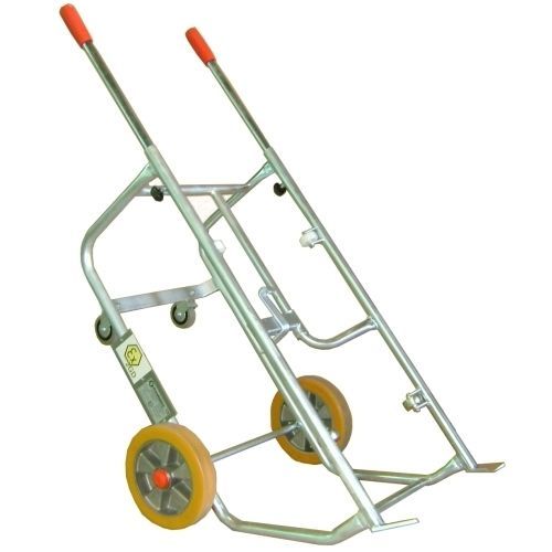 Transport cart - 302 series - Novodinámica S.L.U. - steel / drum / gas bottle