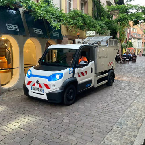 Rear-loader waste collection vehicle - CITY series  - FAUN Umwelttechnik GmbH & Co. KG - electric / with compactor