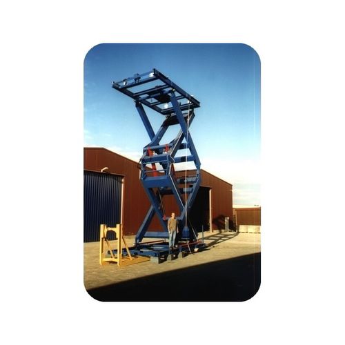 Fixed scissor lift - 15.01021	  - Büter Hebetechnik GmbH - hydraulic