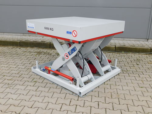 Scissor lift table - A-11.25404 - Büter Hebetechnik GmbH - electric / manual / stationary