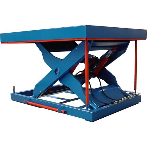Scissor lift table - Büter Hebetechnik GmbH - hydraulic / stationary