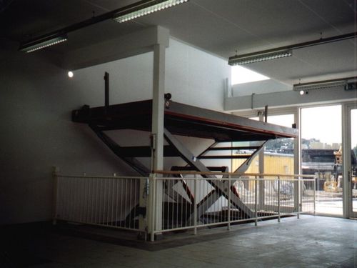Scissor lift table - ADH, AGH series - Büter Hebetechnik GmbH