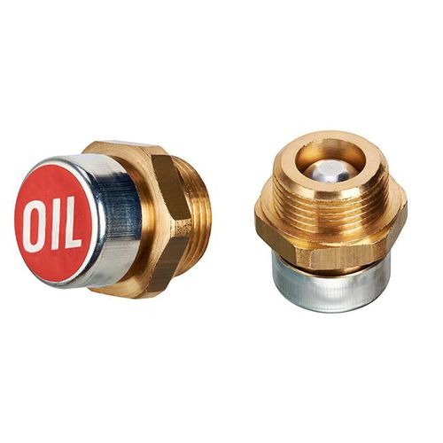 Hexagonal plug - TSV - Fratelli Giacomello - threaded / brass / pressurisation