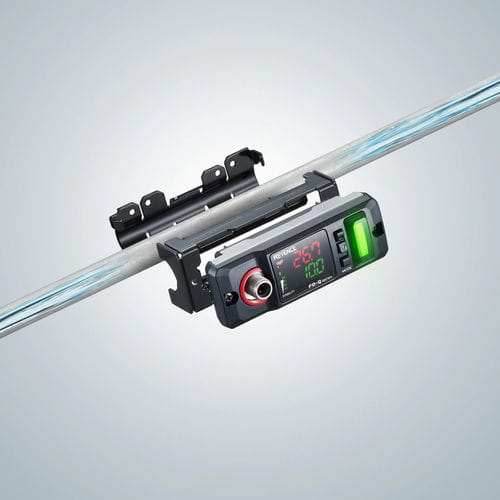 Ultrasonic flow sensor - FD-Q series - KEYENCE - volume / for water / for oil