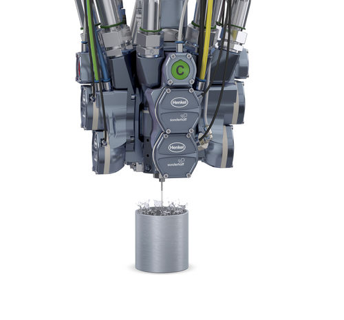 Polyurethane mixing head - MK 800 series - HENKEL SONDERHOFF - dynamic / low-pressure / for 2-component resins