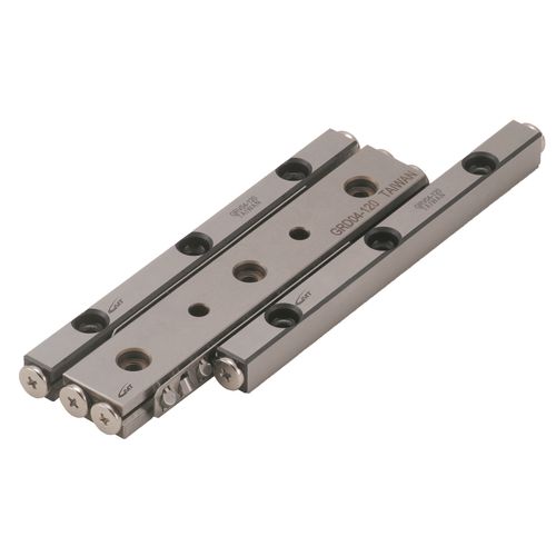 Crossed roller linear guide - GRD series - GMT Europe GmbH - steel