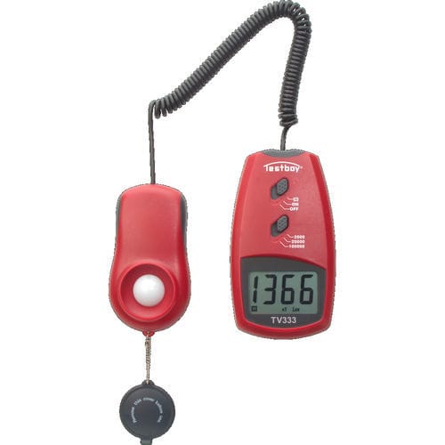 Digital luxmeter - TESTBOY TV 333 - Testboy - portable