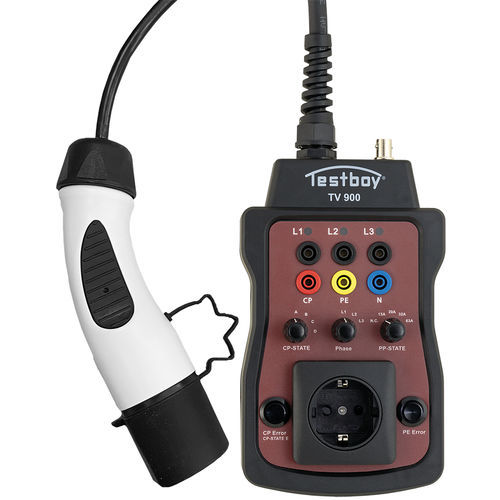 Test power adapter - TESTBOY TV 900 - Testboy - for electric charging stations