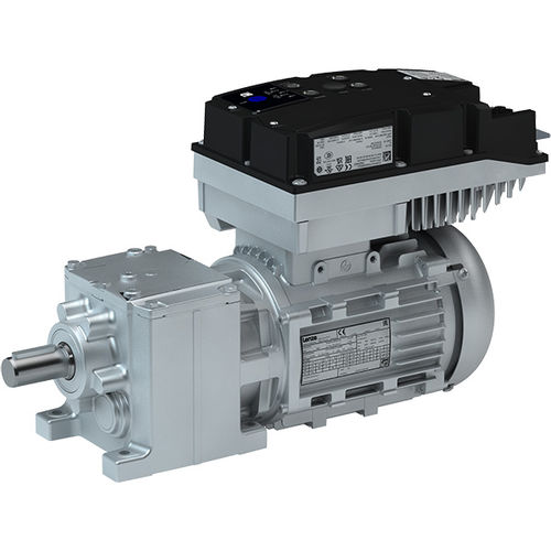 Three-phase gear-motor - g500-H + m500 + i550 motec - Lenze SE - helical gear / coaxial / solid-shaft