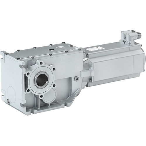 Synchronous servo-gearmotor - g500-B + MCS - Lenze SE - bevel / right angle / hollow-shaft