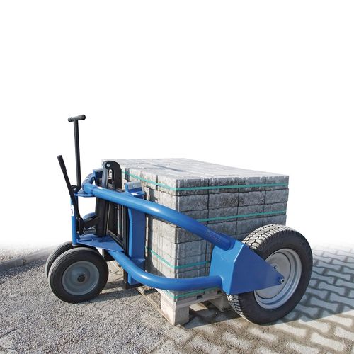 Construction material pallet hand truck - PW-III - Probst GmbH - adjustable
