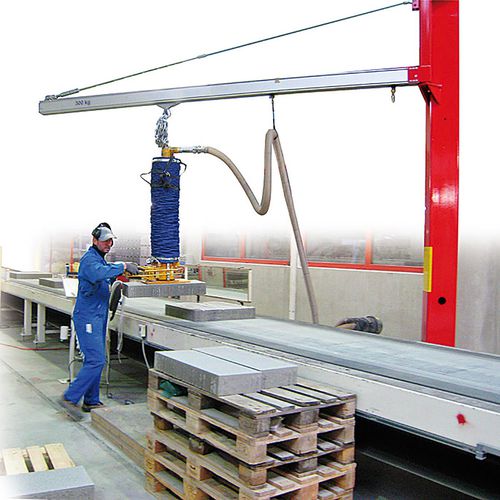 Pillar jib crane - ASSK series - Probst GmbH - rotary