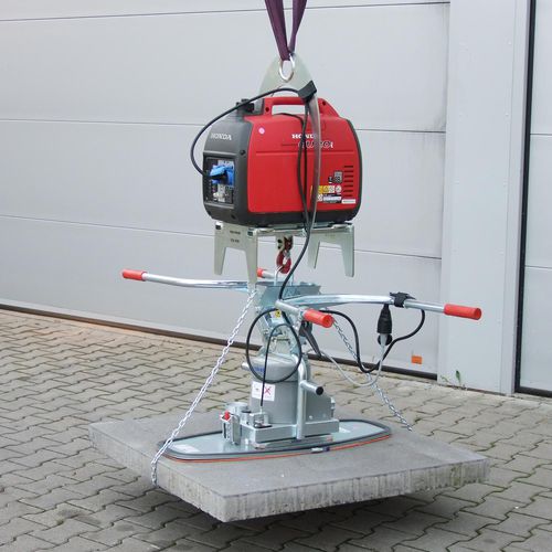 Concrete slab vacuum lifting device - SPEEDY POWER-RACK VS-PR - Probst GmbH - hydraulic
