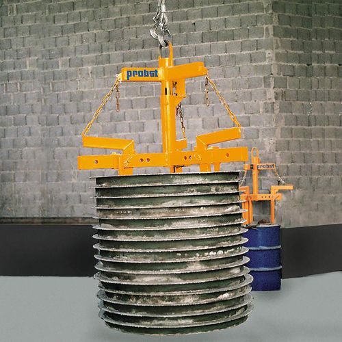 Vertical lifting clamp - UMG series - Probst GmbH - mechanical / internal gripping
