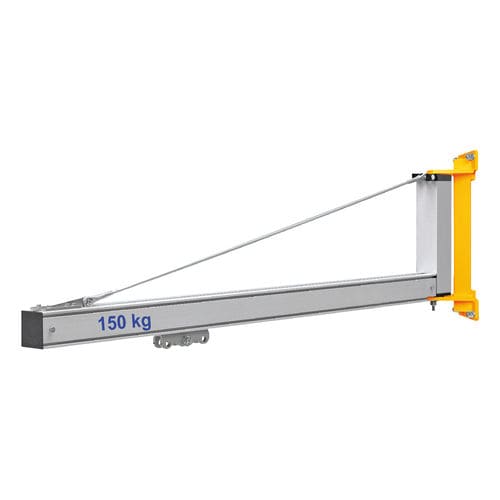Wall-mounted jib crane - AWSK series - Probst GmbH - pillar / lifting / rotary