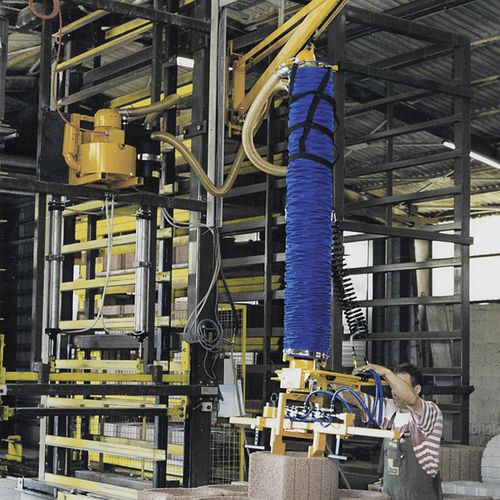 Stone lifting clamp - ASZ-P - Probst GmbH - for slabs / vertical / pneumatic