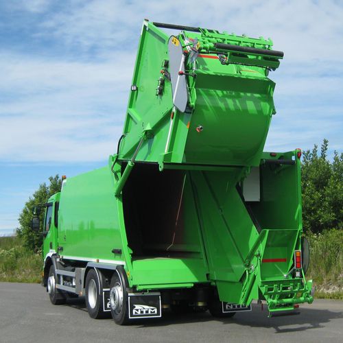 Multi-chamber waste collection vehicle - KG-2B - NTM - NÄRPES TRÄ & METALL