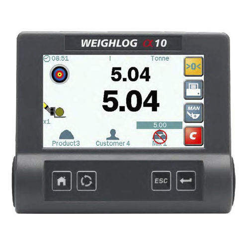 On-board weighing system - Weighlog α10 - RDS Technology Ltd.