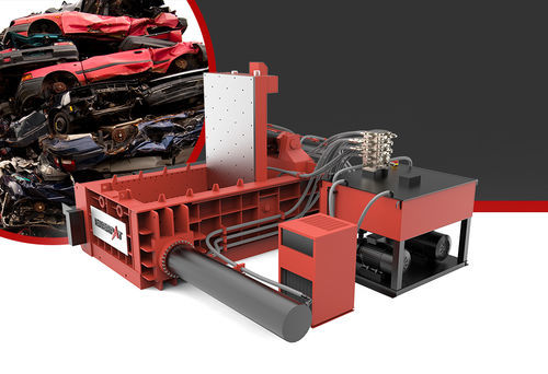 Metal baler -  AMBL - ENERPAT AMERICA - for scrap metal / for cans / for vehicles