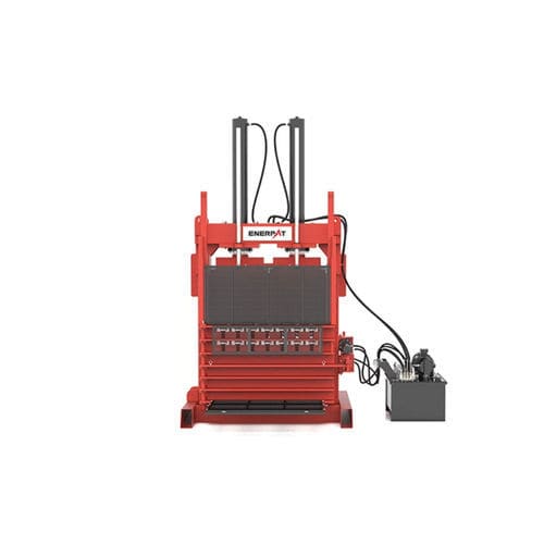 Tire baler - ENERPAT AMERICA - horizontal / compact / high-capacity