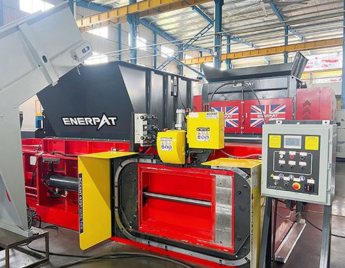 Can baling press - ENERPAT AMERICA - for cardboard / for copper / for textiles