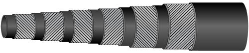 Hydraulic hose - AVENGER H13A - RYCO Hydraulics - elastomer / spiral wire