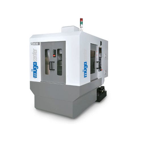 3-axis CNC machining center - S3030 - Müga Werkzeugmaschinen GmbH - vertical / rotating table / BT 30
