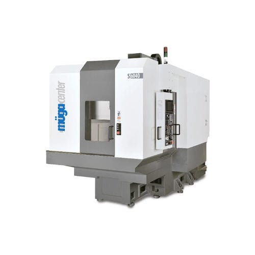 3-axis CNC machining center - S6040 - Müga Werkzeugmaschinen GmbH - vertical / rotating table / SK40