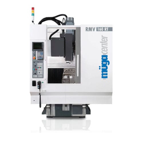 5-axis CNC machining center - RMV160-RT - Müga Werkzeugmaschinen GmbH - vertical / 24 tools / high-productivity
