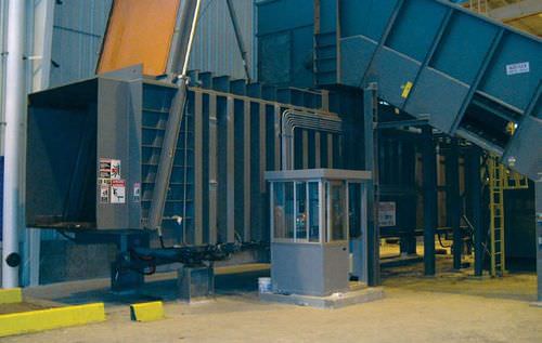 Cardboard compactor - TP series - Harris - for plastics / monobloc