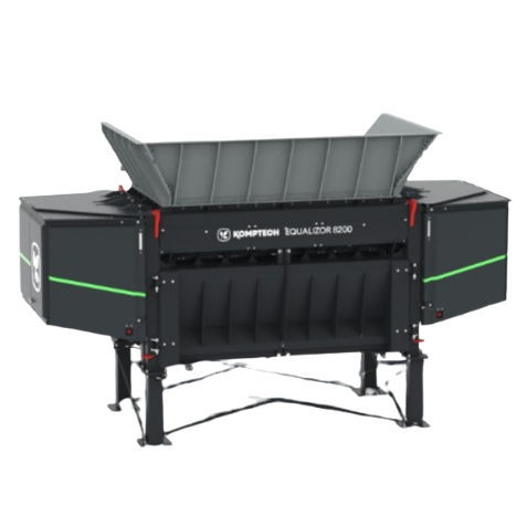 Single shaft shredder - Komptech - for waste