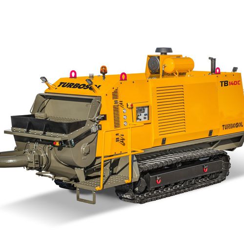 Crawler concrete pump - TB 140C - TURBOSOL PRODUZIONE SRL - for construction / for tunnel