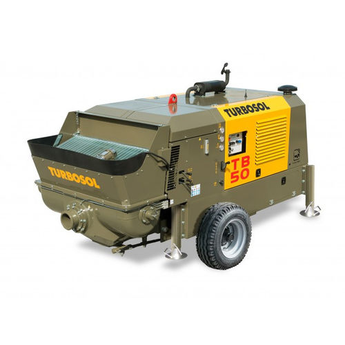 Mixer truck-mounted concrete pump - TB 50 - TURBOSOL PRODUZIONE SRL - for construction