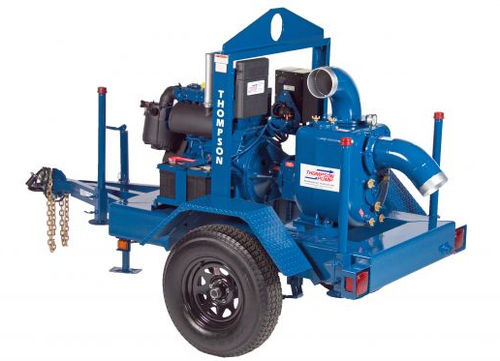Centrifugal pump - HT series - Thompson Pump - for wastewater / electric / self-priming