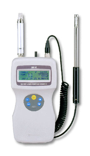 Airborne particle counter - GEO-α - ISO14644-1 |3886 - Kanomax USA