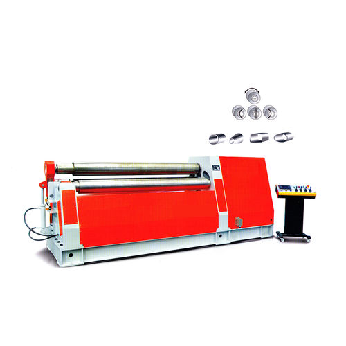 4-roller plate bending machine - W12-8x1500 - Nantong Reliantt Co., Ltd.