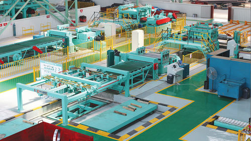 Steel cut-to-length cutting line - Nantong Reliantt Co., Ltd. - sheet metal / coil / stacking